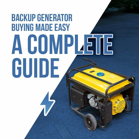 Backup Generator Buying Made Easy: A Complete Guide