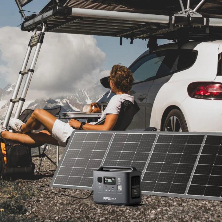 AFERIY Nomad800 P010 800W Solar Generator Kit