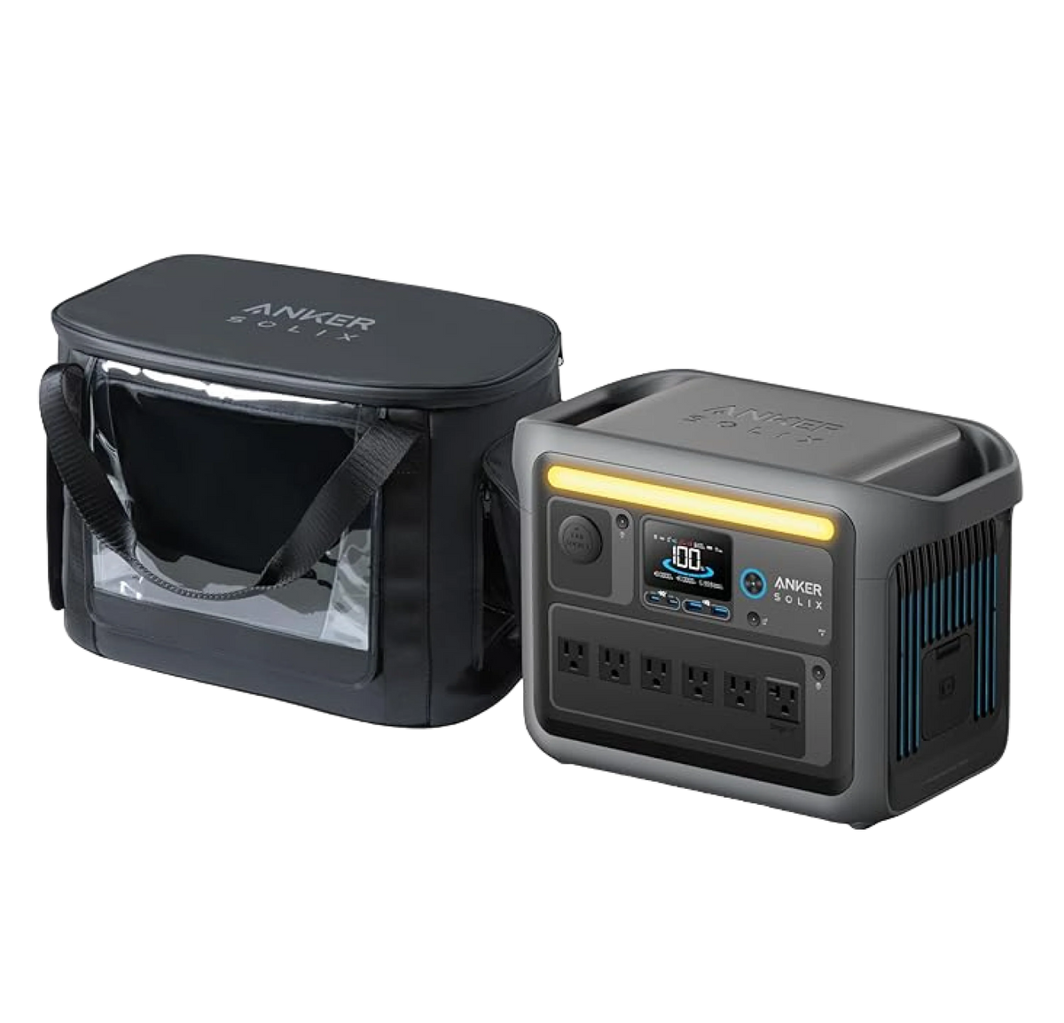 Anker SOLIX C1000 Portable Power Station - 1,056Wh | 1,800W