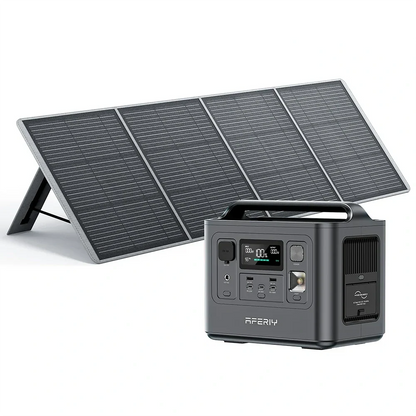 AFERIY Nomad800 P010 800W Solar Generator Kit