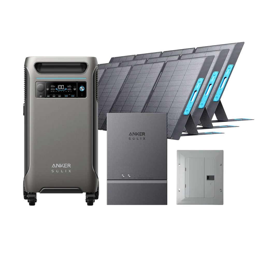 Anker SOLIX F3800 + Expansion Battery - 7680Wh | 6000W