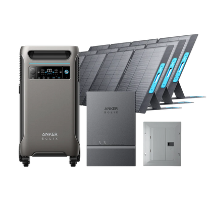 Anker SOLIX F3800 + Expansion Battery - 7680Wh | 6000W