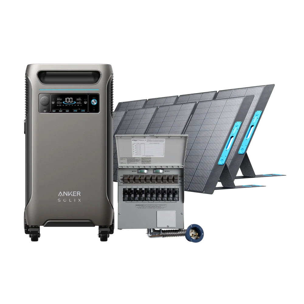 Anker SOLIX F3800 + Expansion Battery - 7680Wh | 6000W