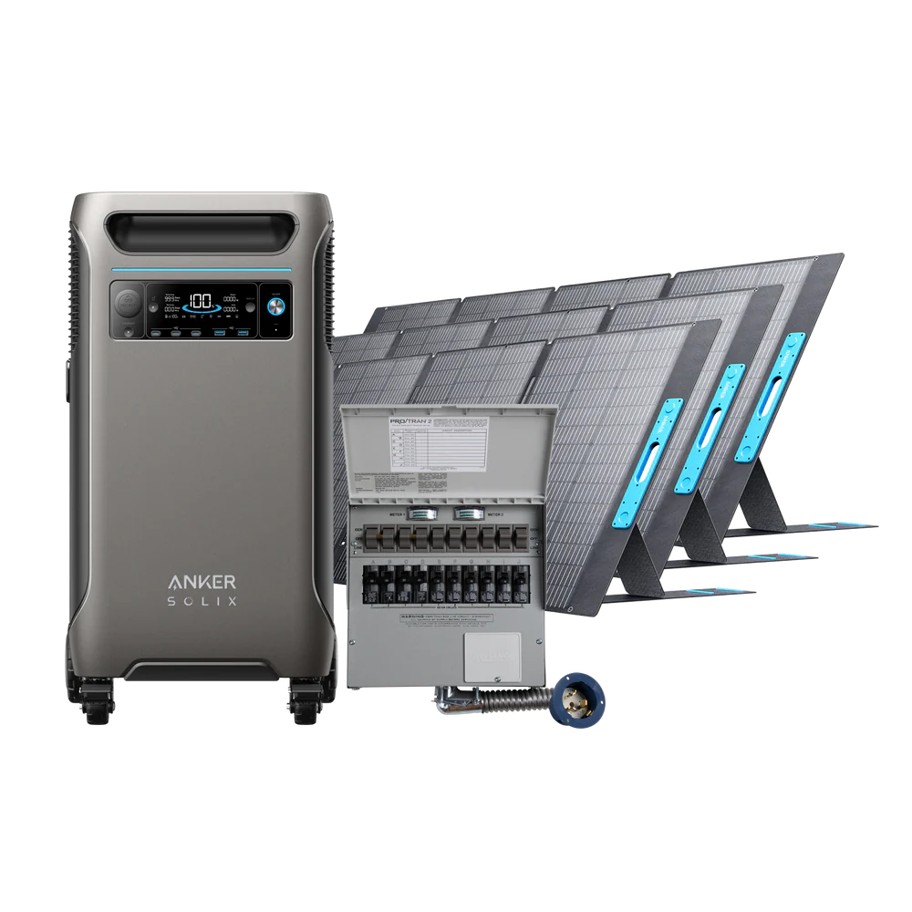 Anker SOLIX F3800 + Expansion Battery - 7680Wh | 6000W