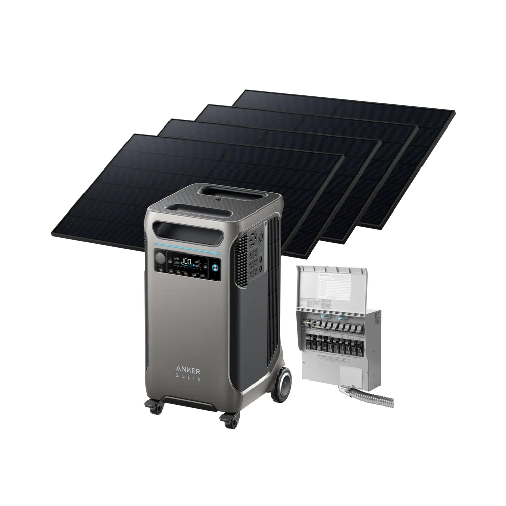 Anker SOLIX F3800 + Expansion Battery - 7680Wh | 6000W