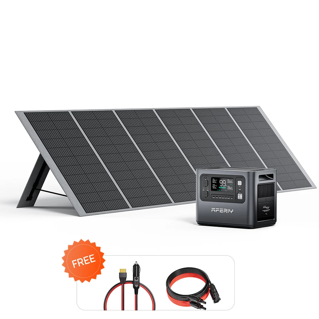 AFERIY Haven2400 P210 2400W Solar Generator Kit