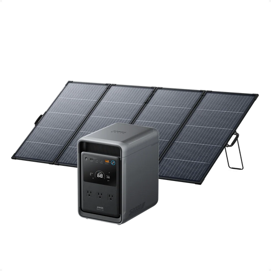 Anker SOLIX S2000 + PS400 Bifacial Portable Solar Panel
