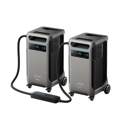 Anker 2× SOLIX F3800 Plus + Smart Home Power Kit