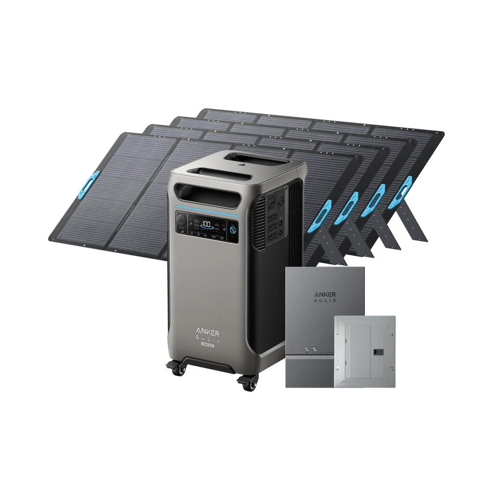 Anker SOLIX Smart Home Power Kit (Smart Home Panel + Subpanel + Circuit Breaker + Ground Bar)