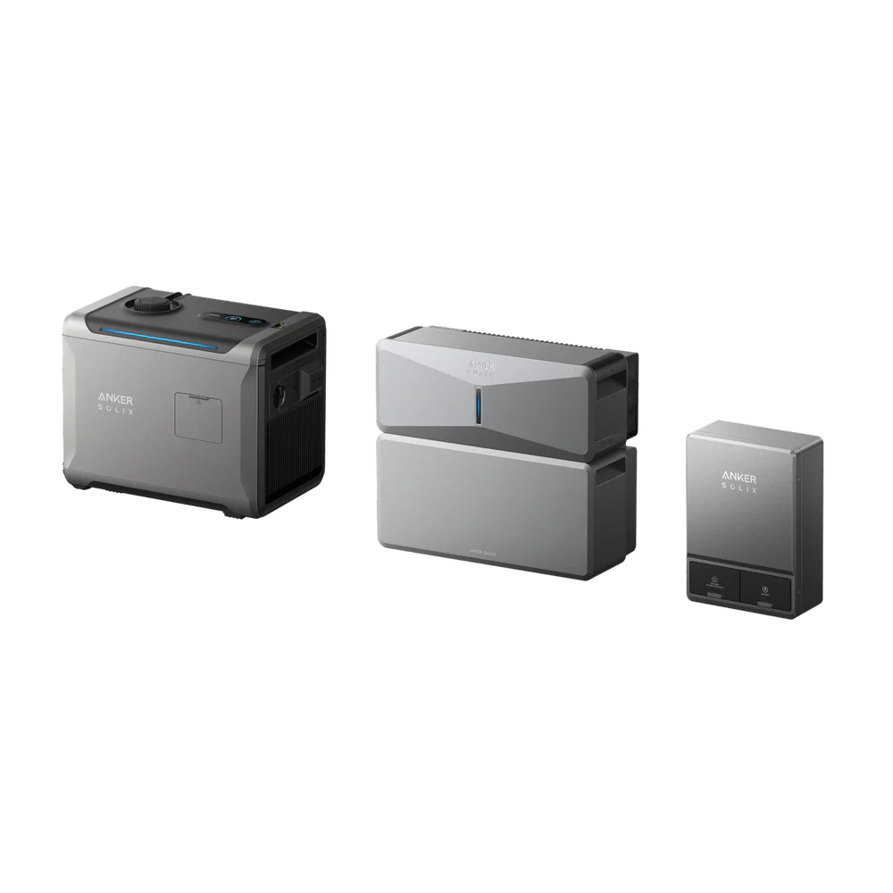Anker SOLIX E10 + Smart Inlet Box + Smart Generator 5500 (Tri-Fuel)