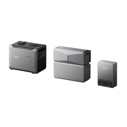 Anker SOLIX E10 + Smart Inlet Box + Smart Generator 5500 (Tri-Fuel)