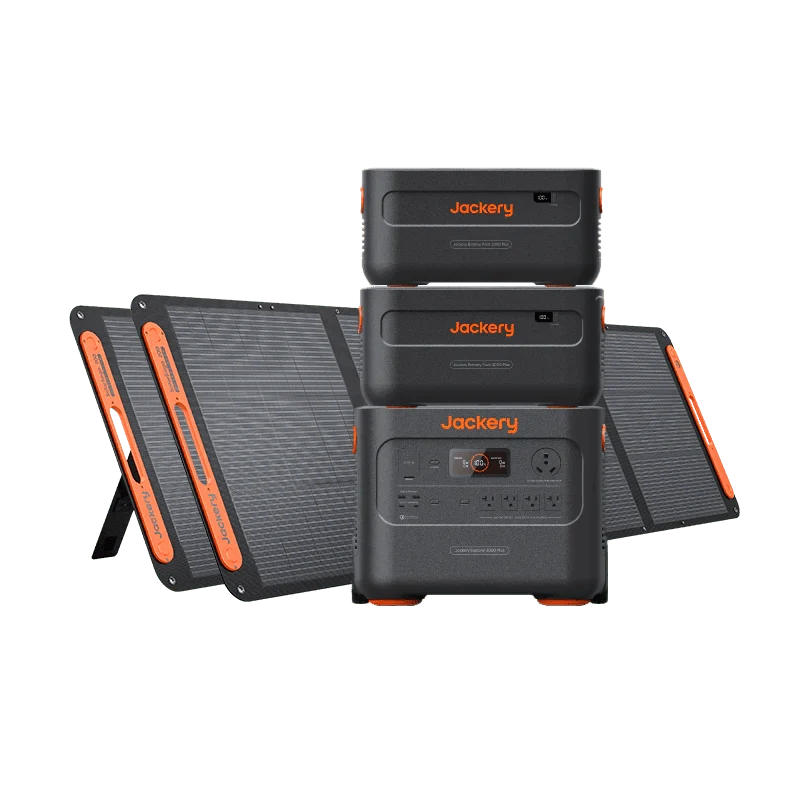 Jackery Solar Generator 2000 Plus Kit (4kWh)