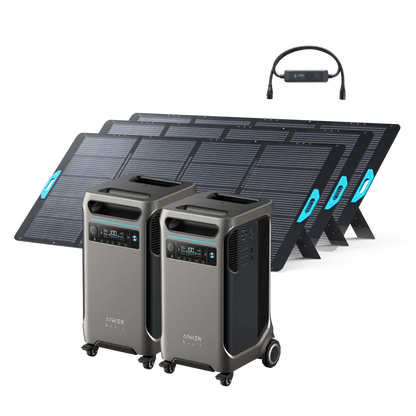 Anker SOLIX F3800 + Expansion Battery - 7680Wh | 6000W