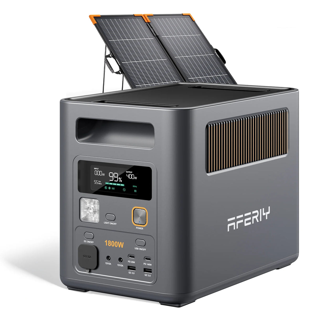 AFERIY Nomad1800 Pro P180 Pro 1800W Solar Generator Kit