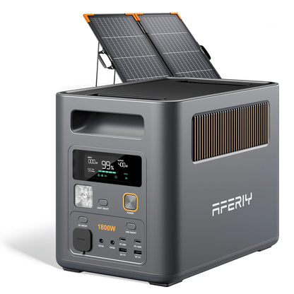 AFERIY Nomad1800 Pro P180 Pro 1800W Solar Generator Kit