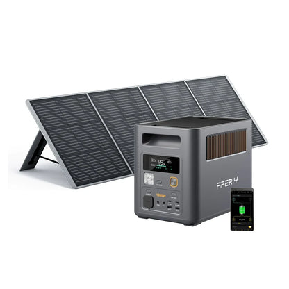AFERIY Nomad1800 Pro P180 Pro 1800W Solar Generator Kit