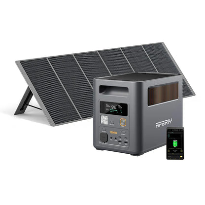 AFERIY Nomad1800 Pro P180 Pro 1800W Solar Generator Kit