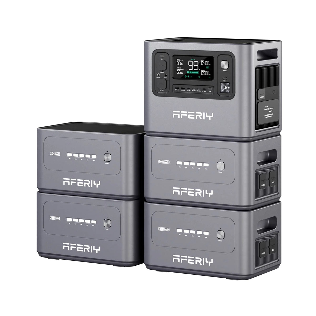 AFERIY Haven2800 P280 Portable Power Station with Expandable Capacity 2800W 2048Wh