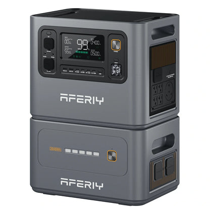 AFERIY Haven3000 P300 Portable Power Station with Expandable Capacity 3000W 2048Wh