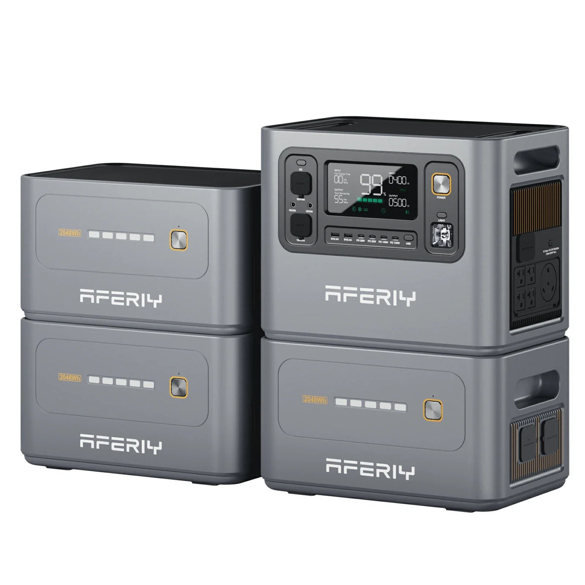 AFERIY Haven3000 P300 Portable Power Station with Expandable Capacity 3000W 2048Wh