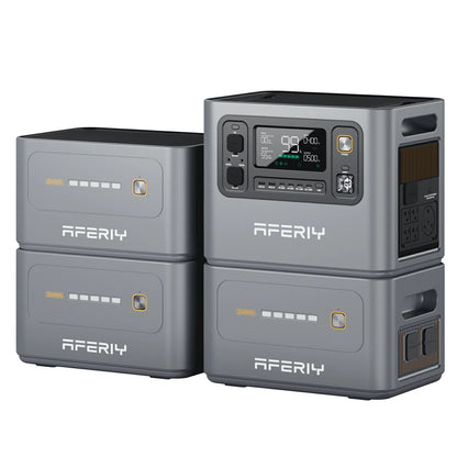 AFERIY Haven3000 P300 Portable Power Station with Expandable Capacity 3000W 2048Wh