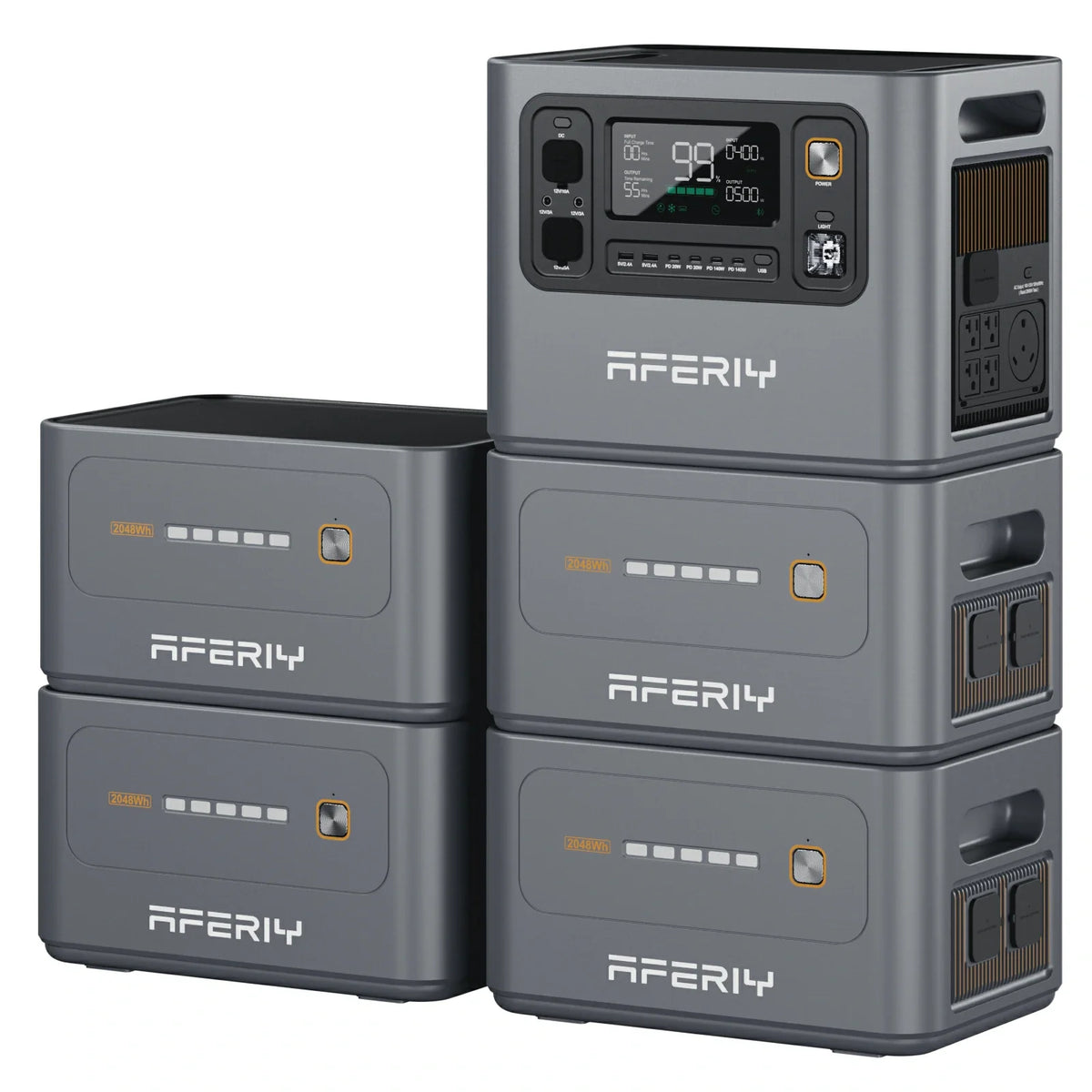 AFERIY Haven3000 P300 Portable Power Station with Expandable Capacity 3000W 2048Wh