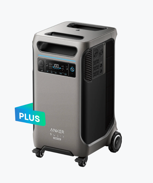 Anker SOLIX F3800 Plus Portable Power Station - 3,840Wh | 6,000W