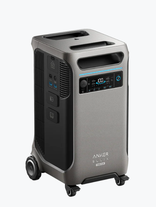 Anker SOLIX F3800 Plus Portable Power Station - 3,840Wh | 6,000W