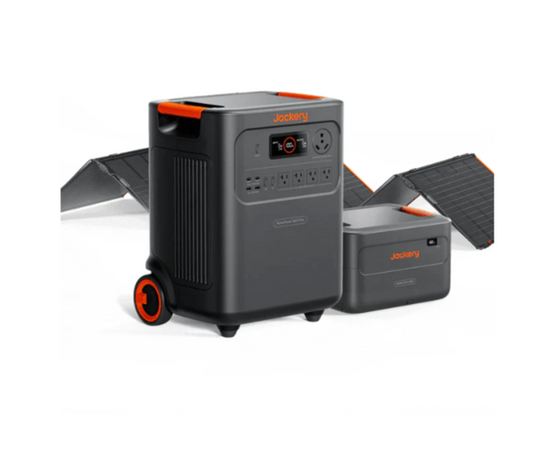 Jackery Solar Generator HomePower 3600 Plus (7.2kWh) + SolarSaga 500 X