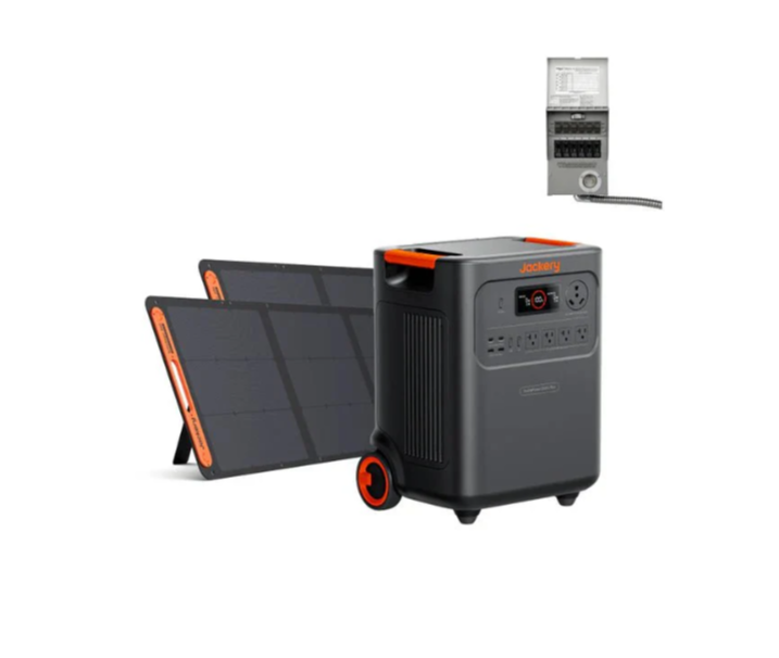 Jackery Solar Generator HomePower 3600 Plus (7.2kWh) + SolarSaga 500 X