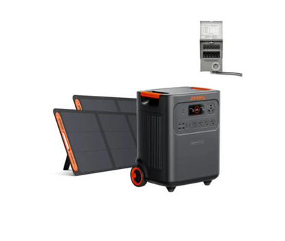 Jackery Solar Generator HomePower 3600 Plus (7.2kWh) + SolarSaga 500 X
