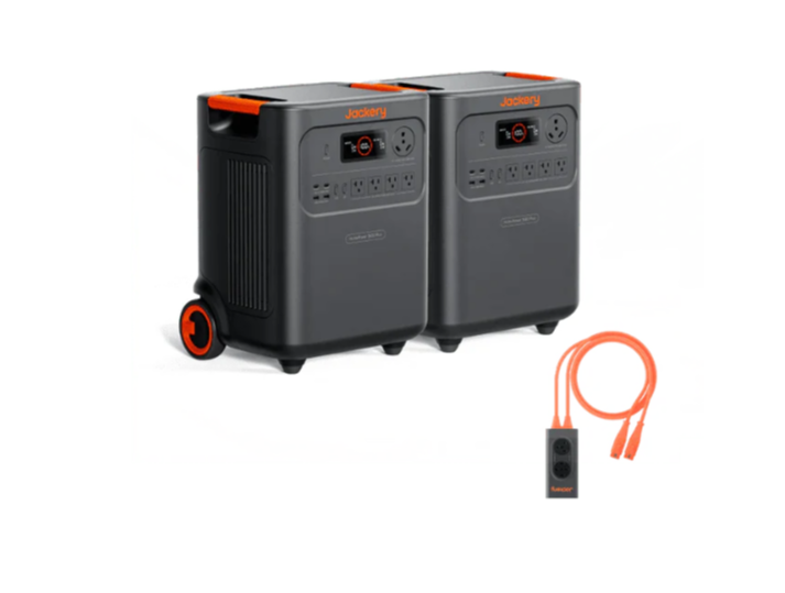 Jackery Solar Generator HomePower 3600 Plus + SolarSaga 500 X