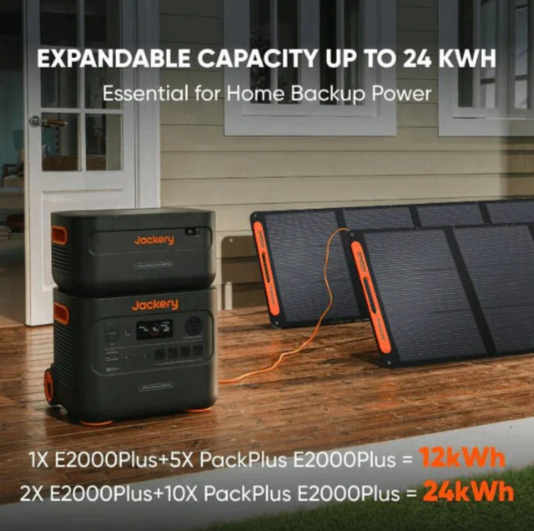 Explorer 2000 Plus + SolarSaga 200W x 2