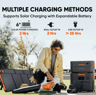 Explorer 2000 Plus Kit (6kWH) + SolarSaga 500 X
