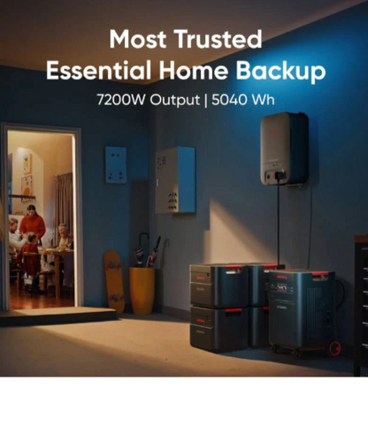 Explorer 5000 Plus (10kWh) + Smart Transfer Switch