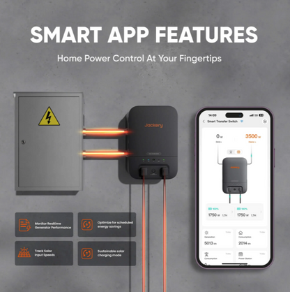 Explorer 5000 Plus (10kWh) + Smart Transfer Switch