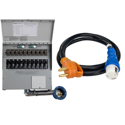 Anker 10-Circuit Manual Transfer Switch(120V/240V, 50 Amp, For F3800, 2× F3800 Plus)