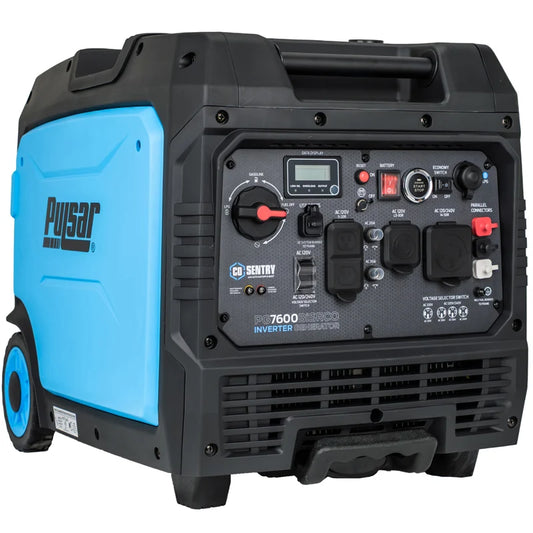 Pulsar 7,600 Watt Dual-Fuel Inverter Generator with CO Sentry