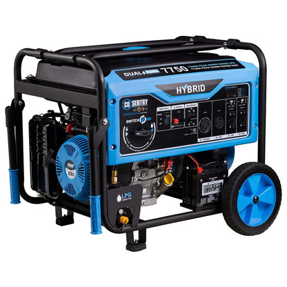 Pulsar 7,750 Watt Dual-Fuel Portable Generator with CO Sentry