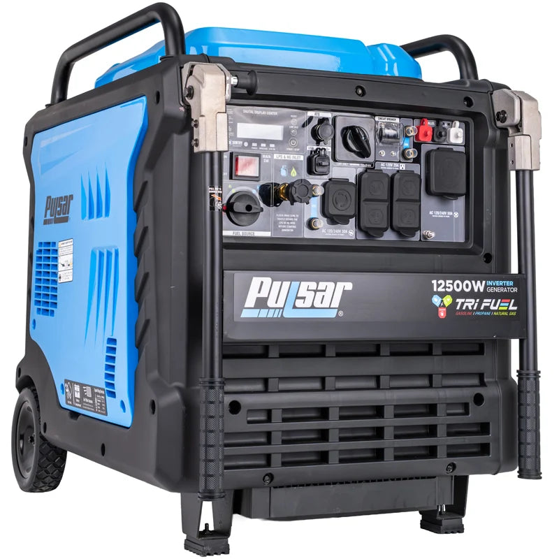 Pulsar 12,500 Watt Tri-Fuel Inverter Generator with CO Sentry