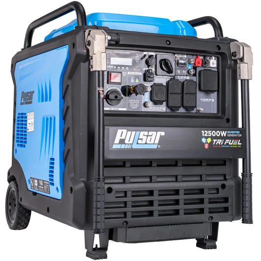 Pulsar 12,500 Watt Tri-Fuel Inverter Generator with CO Sentry