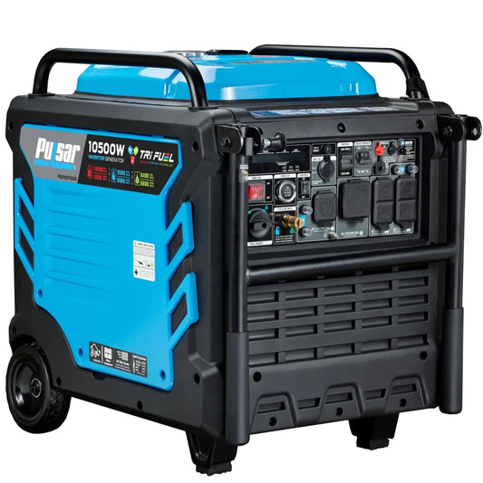 Pulsar 10,500 Watt Tri-Fuel Inverter Generator with CO Sentry