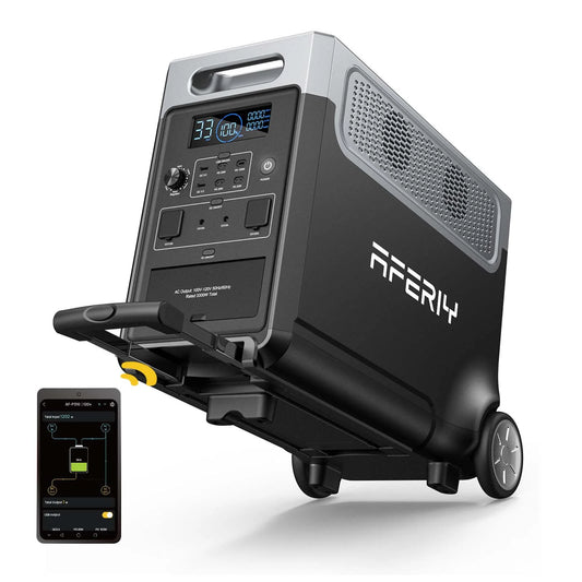 AFERIY Haven3600 P310 3600W Solar Generator Kit with 3840Wh Expansion Battery