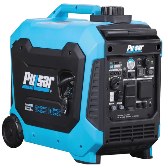Pulsar 5,000 Watt Dual-Fuel Inverter Generator with CO Sentry