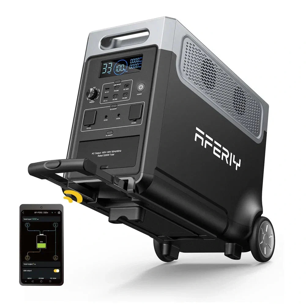 AFERIY Haven3600 P310 Portable Power Station with Expandable Capacity 3600W 3840Wh
