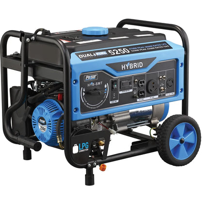 Pulsar 5,250 Watt Dual-Fuel Portable Generator