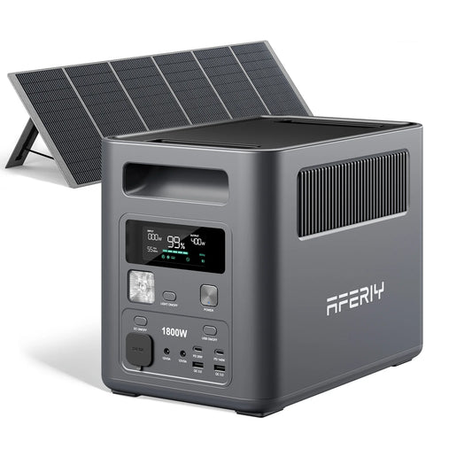 AFERIY Nomad1800 P180 1800W Solar Generator Kit