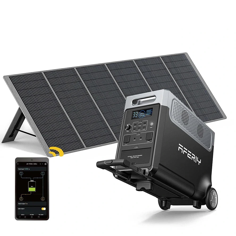 AFERIY Haven3600 P310 3600W Solar Generator Kit