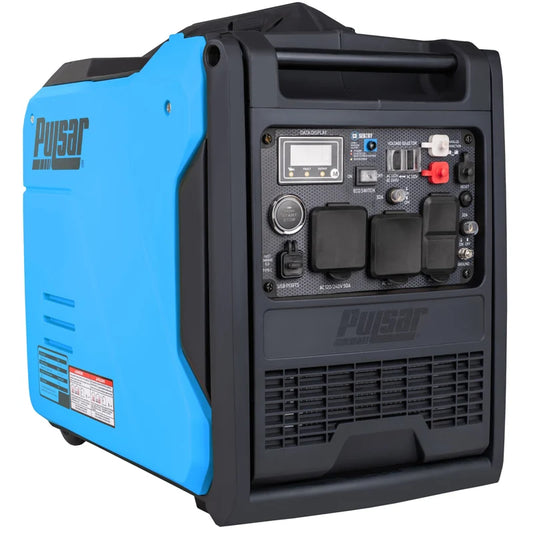 Pulsar 6,000 Watt Dual-Fuel Inverter Generator with CO Sentry