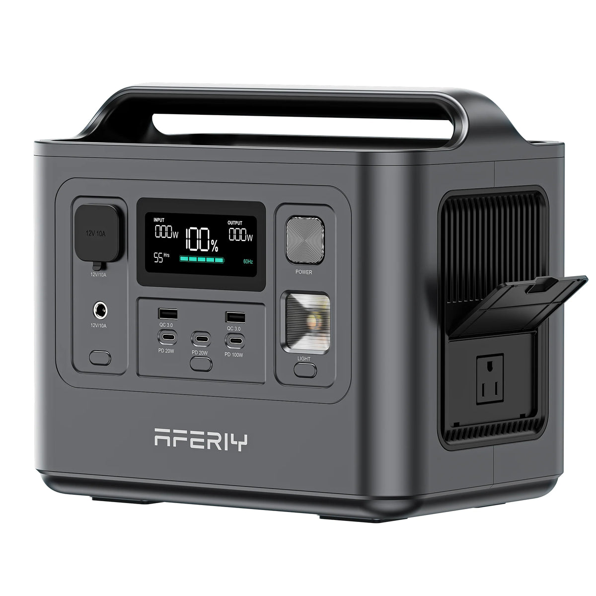 AFERIY Nomad800 P010 800W Solar Generator Kit